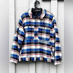 HUF x Pleasures — Blackwatch Work Jacket